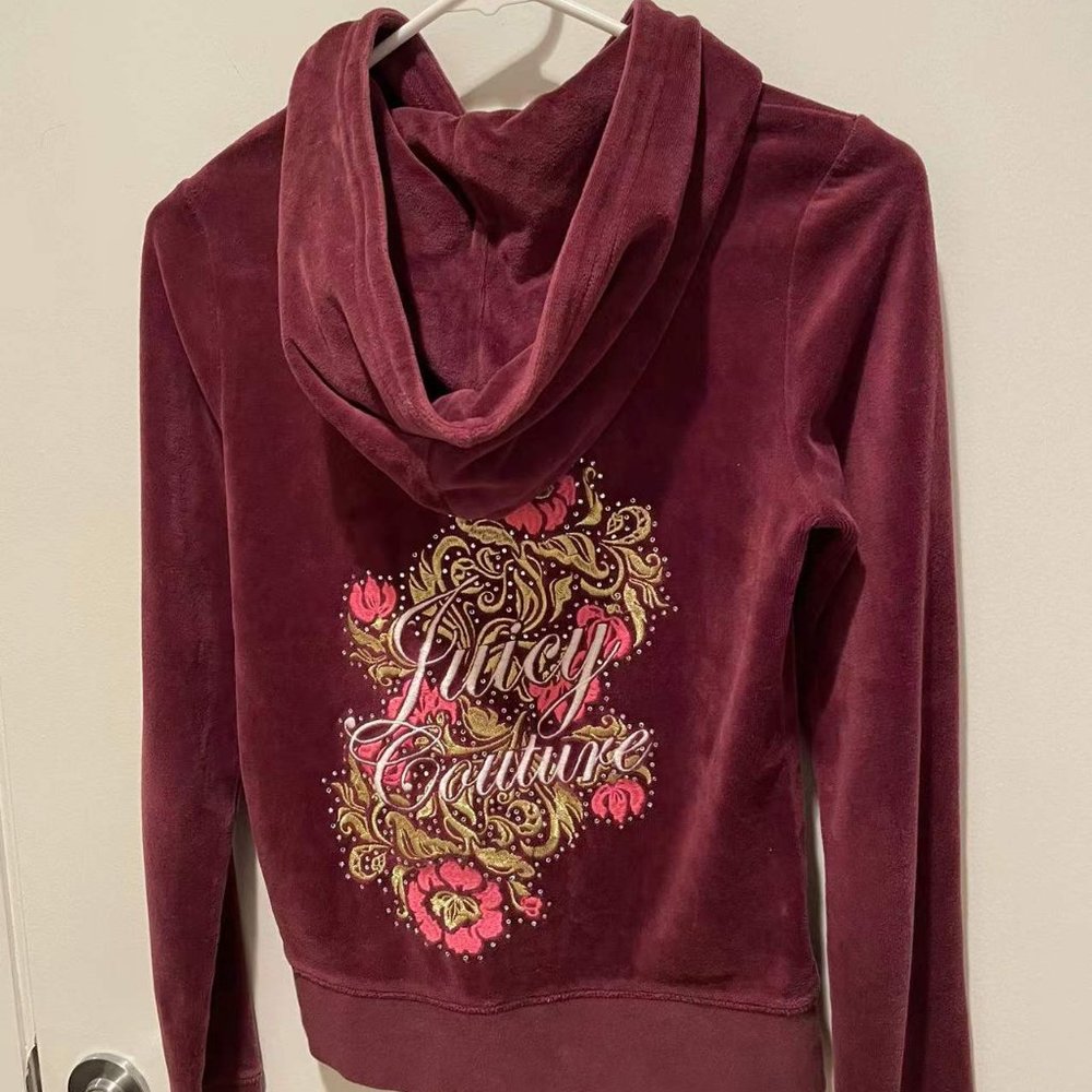 Juicy Couture Velour Track Jacket. Mail out only at weekends.
